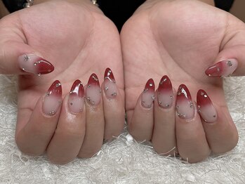 赤グラデーション