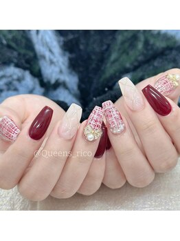 クイーンズビューティーサロン 歌舞伎町店(Queen's beauty salon)/チップ長さ出し10本やり放題