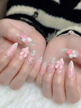 チップアートやりパーツつけ放題