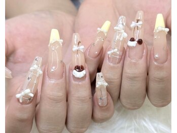 アン(AN)/チップ長さ出し+アートやり放題