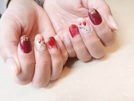 定額制お花ネイル☆