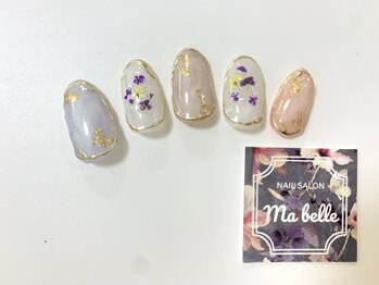マベル(Ma belle)/3.4月キャンペーンネイル