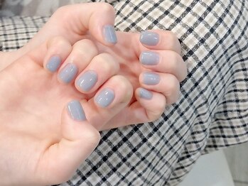 ラルネイル 大宮(Lull. nail)/＊スモーキー＊ワンカラー＊