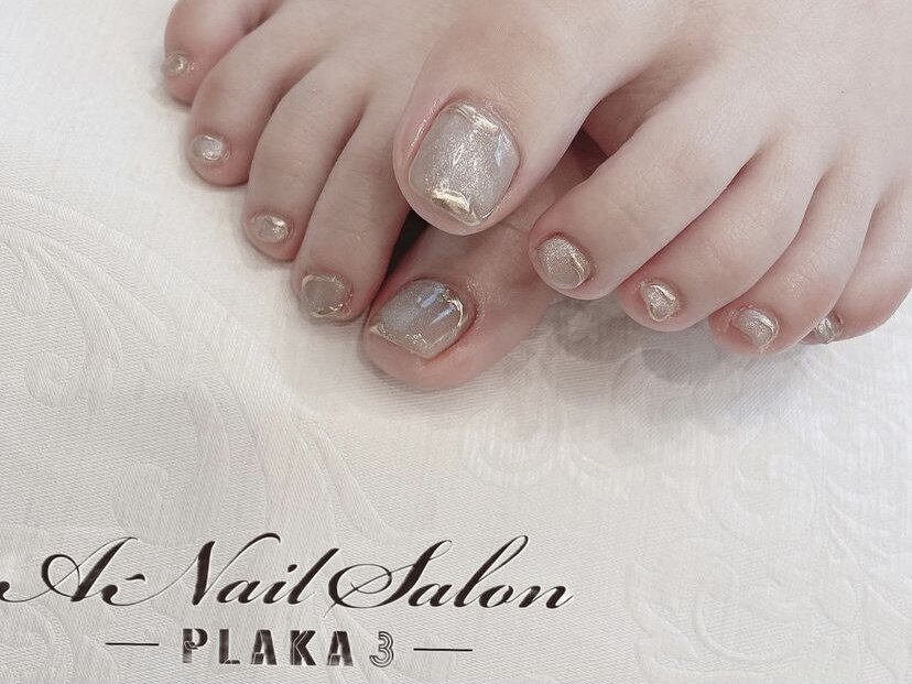 フットミラー 2025年-2026年冬トレンド】ミラー フットのネイルデザイン集｜人気順