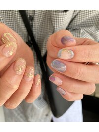 ニュアンスネイル￥8800