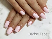 バービーフェイス 恵比寿(Barbie Face)/スキニーフレンチネイル