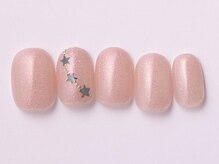ジェミーネイル エビス(Jemiy nail ebisu)/シンプルラメ星7480yen