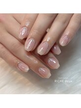 リッシュ ドゥ(RICHE deux)/じゅんわり血色チークネイル