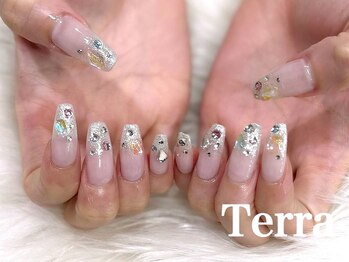 ネイルアンドまつげエクステ テラ 銀座店(Terra)の写真/【ジェル120分付け放題¥9980/スカ180分付け放題¥16060】イベントに合わせたスペシャルネイル◎持込み◎