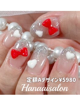 ハナアイ サロン 新大久保店(hanaai salon)/定額Aデザイン¥5980