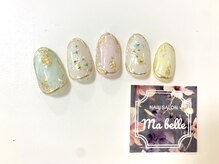 マベル(Ma belle)/3.4月キャンペーンネイル