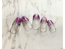 ミンクスタイル 浜松町店/カラフルホイルアート