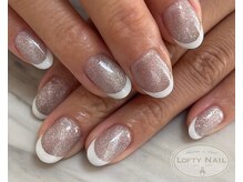 ロフティーネイル 駒川店(Lofty Nail)/マグネット×フレンチ