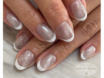 ロフティーネイル 駒川店(Lofty Nail)/マグネット×フレンチ
