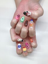 ティーエヌ 本厚木店/キャラクターネイル11000円税込