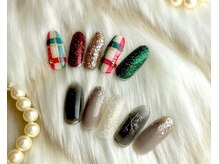エスフィーネイルサロン ブリーユ(Esfy nailsalon Brille)/12月の定額デザイン