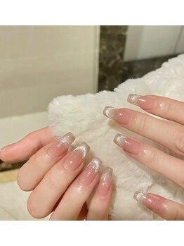 Mネイル/マグネットフレンチ