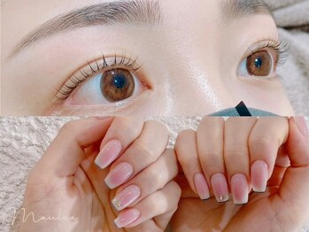 マウレア (Maulea)の写真/【目元も手元も美しく】仕事や家事でお忙しい方は,同時施術で時短美容◎ネイルもマツエクも眉もキレイに♪