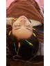 顔鍼（美容鍼）＋ヘッドスパ 30分 ¥5000
