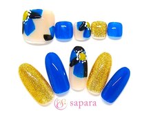 津田沼ネイルサロン サパラ(sapara)/ハンドフットセット定額￥11,499