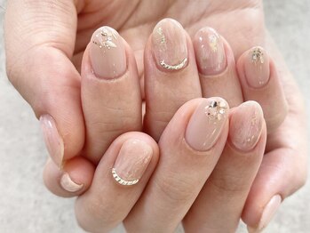 マイサロン 横浜(MYSALON)の写真/【定額ネイル¥7500～】センス抜群◎心ときめく旬なデザインで周りと差をつけて♪+¥550でパラジェルに変更OK