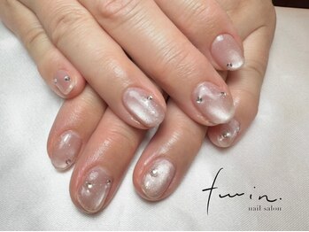 ツインネイル 塩釜口店(twin.nail)/アシメデザイン