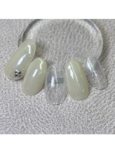 マルネイル(maru nail)/フラワーストーンネイル