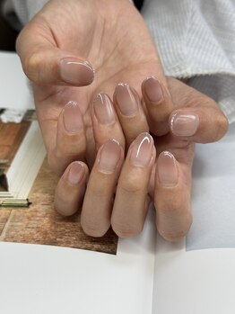 フロムシウ(from siu.)の写真/【ケア特化でネイル長持ち】あなたに似合う上品ネイル。お仕事柄派手なネイルが出来ない方にも◎
