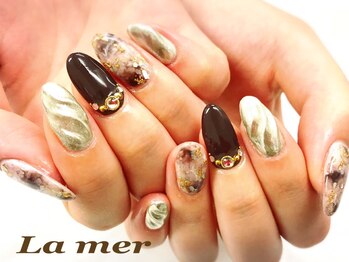 ラメール(La mer)/うねうねネイル★