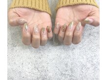 プライズアイリス アイラッシュ 池袋東口店(prize Iris eyelash)/ゴールドでニュアンス【池袋】