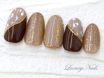 ラグジュアリーネイルズ アカバネ(Luxury Nails Akabane)/Autumn*柄ネイル
