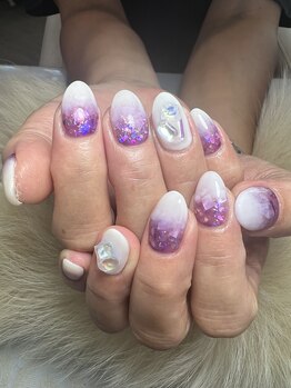 ヘアーアンドネイル ルシア(Hair&Nail Lucia)/かき氷ネイル