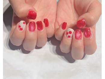 ルヒアネイル イオン戸畑ショッピングセンター店(Ruhia Nail)/2本アート