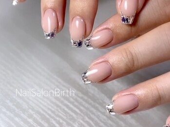 ネイルサロンバース(Nail Salon Birth)の写真/【BirthだからこそのハイセンスNail】圧倒的デザイン力×技術力の融合☆美フォルムの仕上りにきっと満足♪