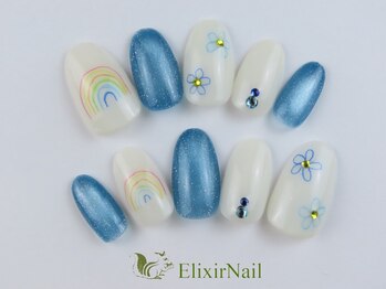 エリクサーネイル 新橋(Elixir Nail)/定額a シンプル/クーポン使用
