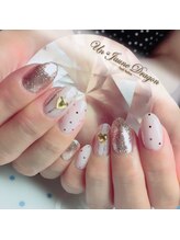 アン ジョーヌドラゴ/ドットネイル☆定額ネイル