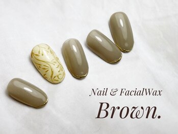 ブラウン(Brown.)/大人ボタニカル