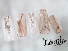 レオニー(Leonie)/ニュアンス×マグネットネイル