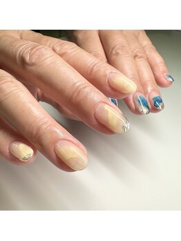 クランベリーネイル 代官山 恵比寿(cranberry nail)/ニュアンスインクネイル