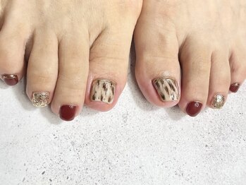 マニ ネイル ケア 京都店(mani nail CARE)/フットデザイン