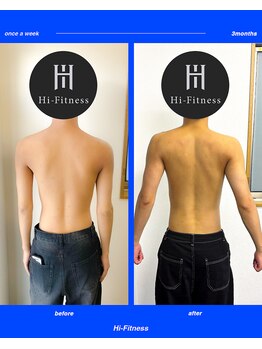 ハイフィットネス(Hi-Fitness)/ビフォー/アフター