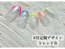 8月の定額ネイルデザイン☆