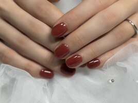 秋★お気に入りの色ネイル
