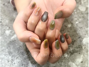 春ネイル/チークネイル/藤沢