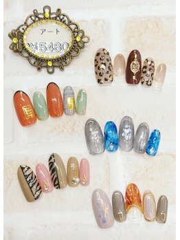 ネイルンデコ (Nailn Deco)/アート Select Nail 5480円