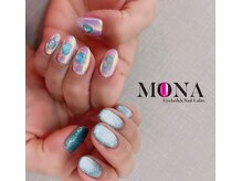 アイラッシュ ビューティー ラボ モナ(MONA)/マグネット×オーロラネイル