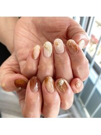 ニュアンスネイル￥8800