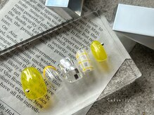 サトリネイルルーム 西宮北口(satori nail room)/レモンイエロー◇