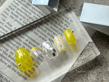 サトリネイルルーム 西宮北口(satori nail room)/レモンイエロー◇