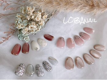 ローバ(LOBA)の写真/爪が短い、爪が小さい、でも可愛くしたい…そんな方に◎短さでもOKなショートネイルもご提案致します♪